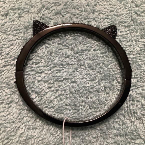 kate spade Jewelry - Kate Spade • Jazz Things Up Black Cat Bracelet ( NWT)